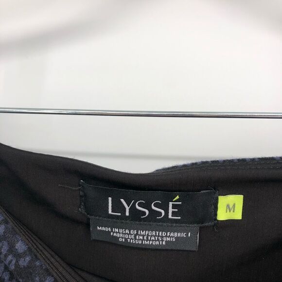 LYSSE Dotted Chevron Zigzag Print Leggings Size Medium - Picture 4 of 5